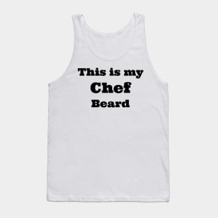 chef beard Tank Top